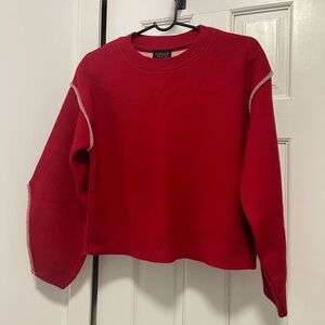 Topshop Red Sweater